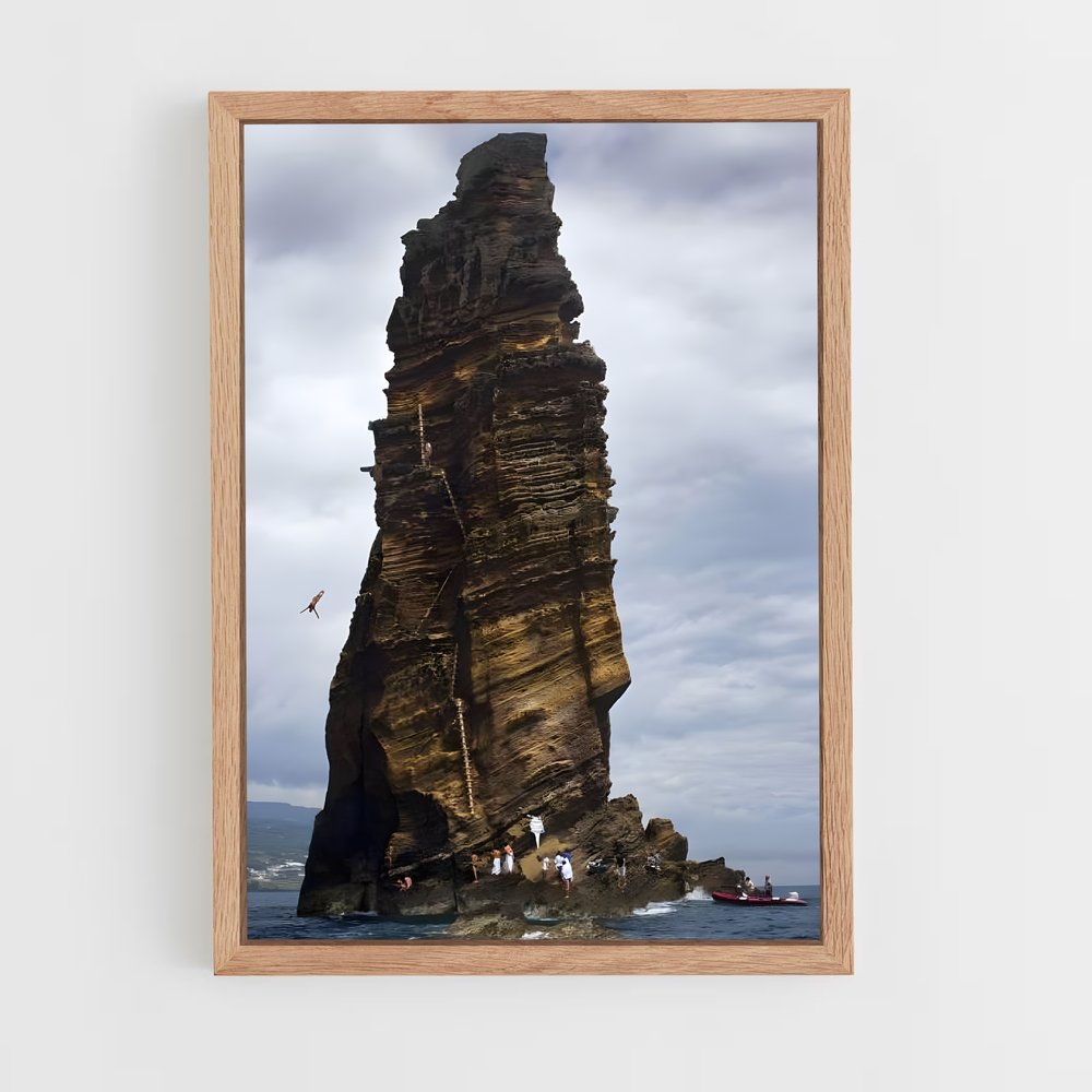 Poster Oasis Nautique – affiche Plongeon de falaise (vue 4)